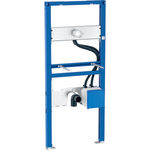 Bastidor para lavabo Geberit Duofix, 130 cm, grifo mural electrónico con caja funcional empotrada: 50x130x7.5cm,